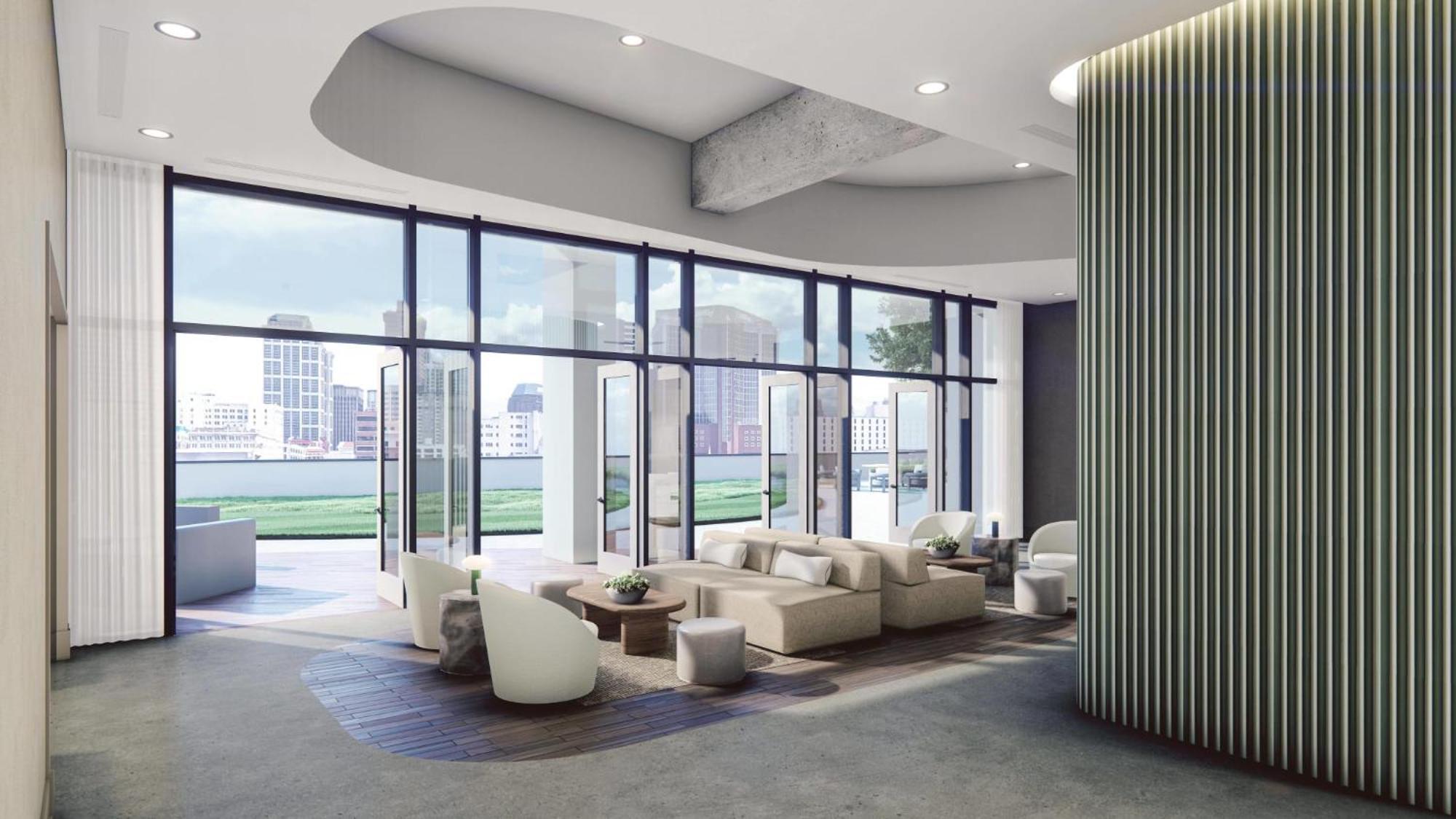 Contemporary City Living Apartments In Nashville Exterior photo